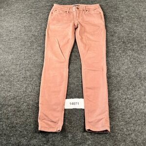 Level99 Skinny Leg Jeans Womens 27 Dusty Pink Cotton Stretch Zip Fly Casual Wear